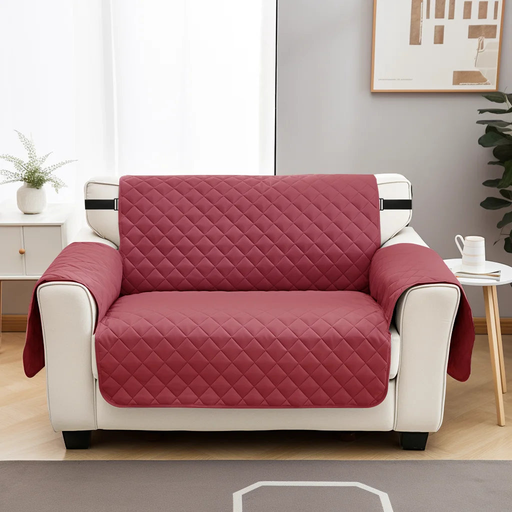 Waterproof Quilted Sofa Cover for Dogs and Cats