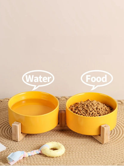 Ceramic Pet Bowl for Dogs and Cats