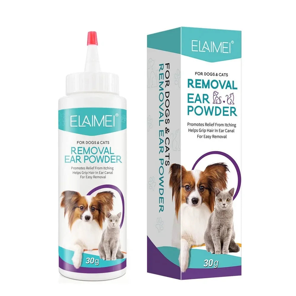 Pet Ear Powder for Dogs and Cats Health