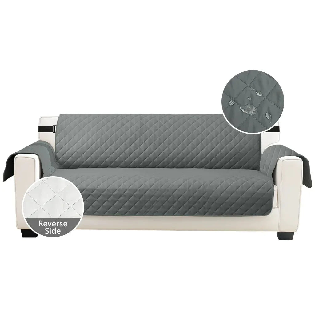 Waterproof Quilted Sofa Cover for Dogs and Cats