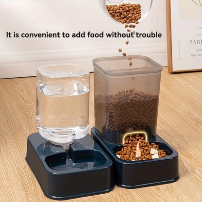 Automatic Cat and Dog Feeder with Water Dispenser