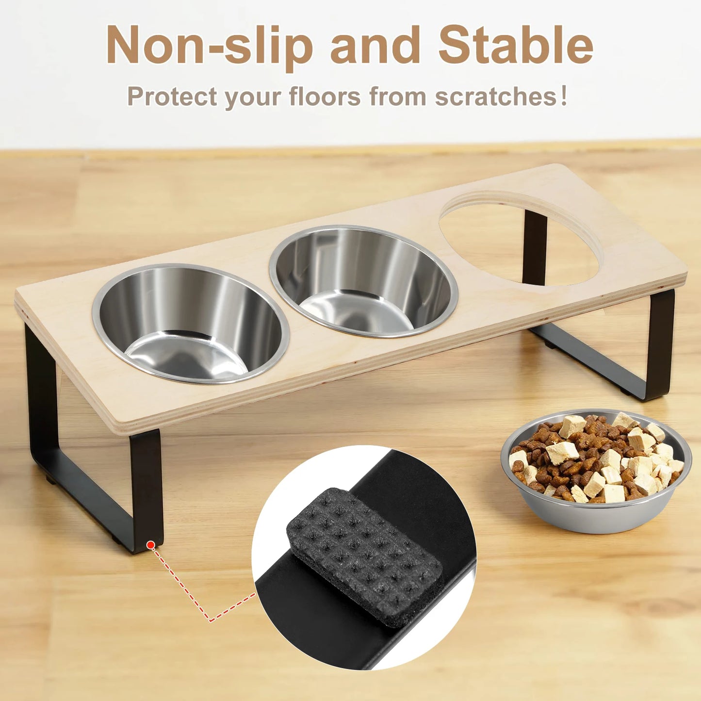 Elevated Cat Bowl Feeder